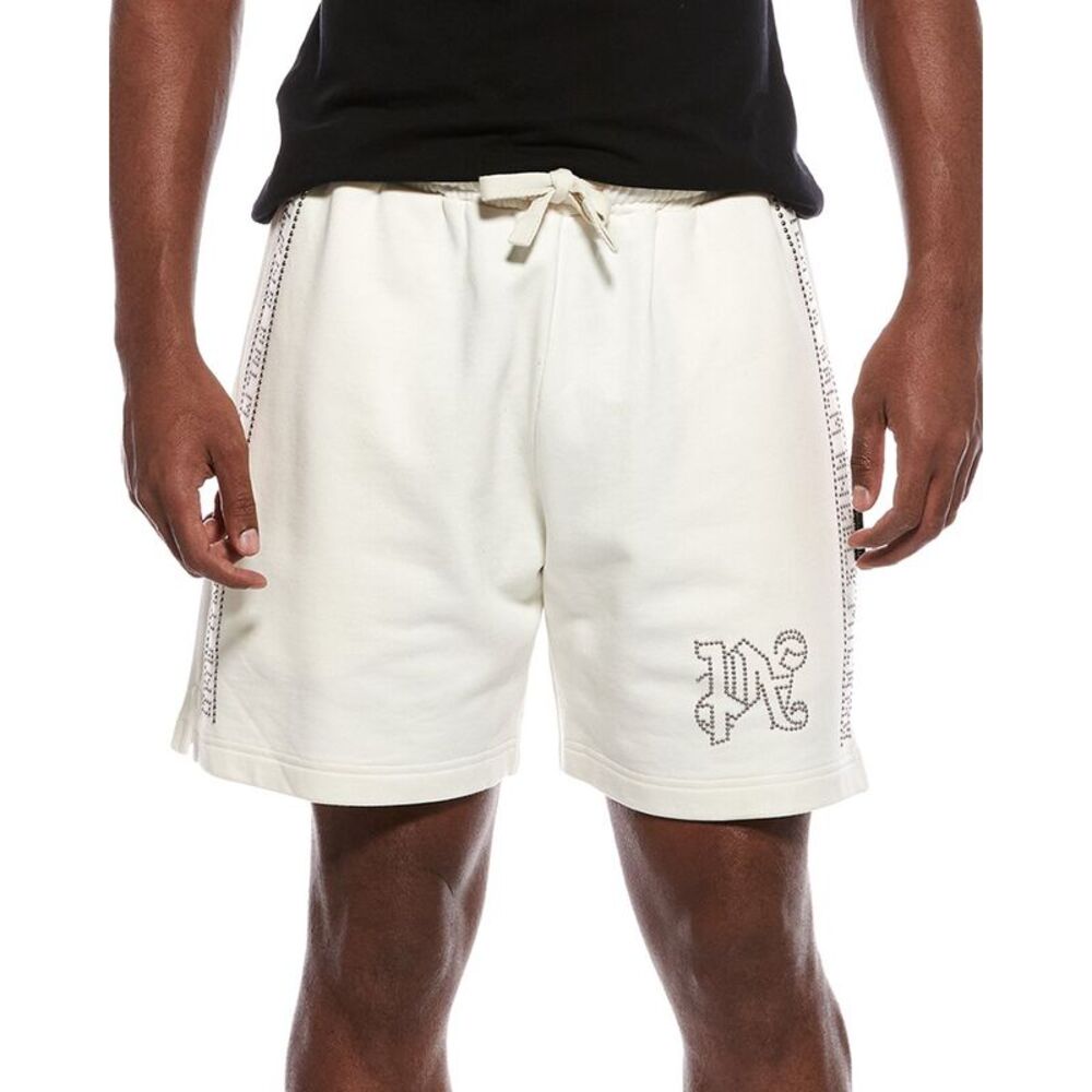 Palm Angels Mens  Short, White